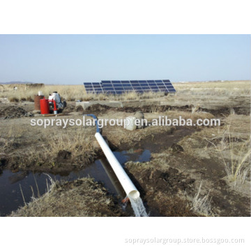 mini portable DC solar submersible pump agriculture farm irrigation